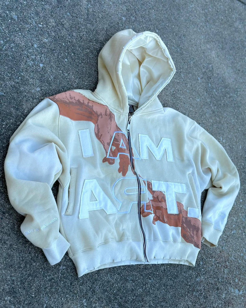Men Niche Pullover Outer Wear Hooded Top Men