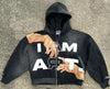 Men Niche Pullover Outer Wear Hooded Top Men