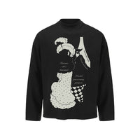 Men Pure Cotton Men Loose Casual Top Long Sleeve