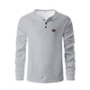 quick drying raglan henley long sleeve, men's quick drying raglan henley long sleeve athletic shirt