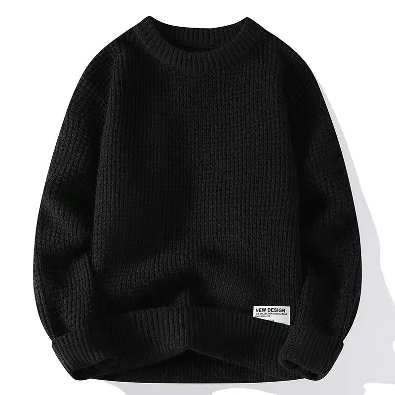 Men autumn and winter pullover sweater, men's warm knit pullover