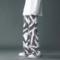Men New Graffiti Wide-leg Men Pants